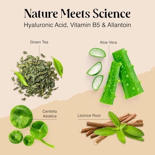 LivaClean Thermal Spring Water Face Spray Mist with Hyaluronic Acid & Aloe Vera – Hydrating, Soothing, Mineral-Rich Face Mist (300ml + 50ml) Avelisse