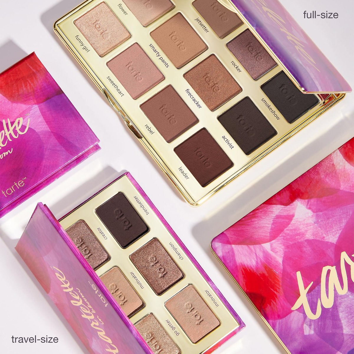 Tarte Tartelette In Bloom Amazonian Clay Palette – Full-Size Neutral Eyeshadow Palette with Matte & Shimmer Finishes, Longwear Buildable Makeup, Vegan & Cruelty-Free Avelisse