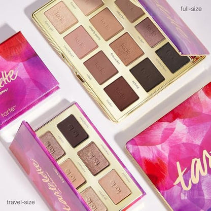 Tarte Tartelette In Bloom Amazonian Clay Palette – Full-Size Neutral Eyeshadow Palette with Matte & Shimmer Finishes, Longwear Buildable Makeup, Vegan & Cruelty-Free Avelisse