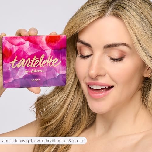 Tarte Tartelette In Bloom Amazonian Clay Palette – Full-Size Neutral Eyeshadow Palette with Matte & Shimmer Finishes, Longwear Buildable Makeup, Vegan & Cruelty-Free Avelisse