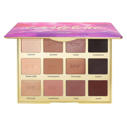 Tarte Tartelette In Bloom Amazonian Clay Palette – Full-Size Neutral Eyeshadow Palette with Matte & Shimmer Finishes, Longwear Buildable Makeup, Vegan & Cruelty-Free Avelisse