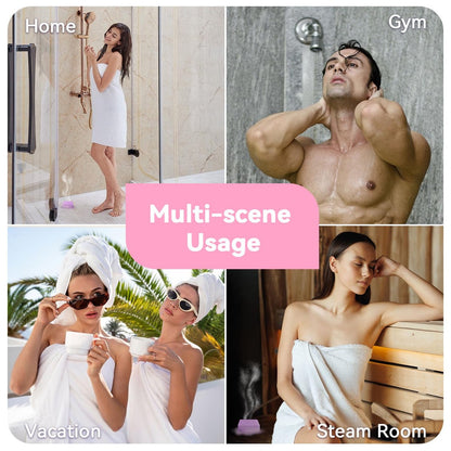 Ceedoo Shower Steamers Aromatherapy 6 Pack - Natural Essential Oil Shower Bombs for Stress Relief & Relaxation - Mother's Day & Birthday Gifts for Women, Teens & Adults