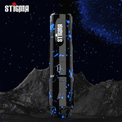 STIGMA Wireless Tattoo Gun Kit - Complete Tattoo Kit with Rotary Pen, 2 Batteries, 20 Cartridge Needles, 11 Inks - Professional Tattoo Machine Set for Beginners and Artists ST-TK9003-3 Avelisse