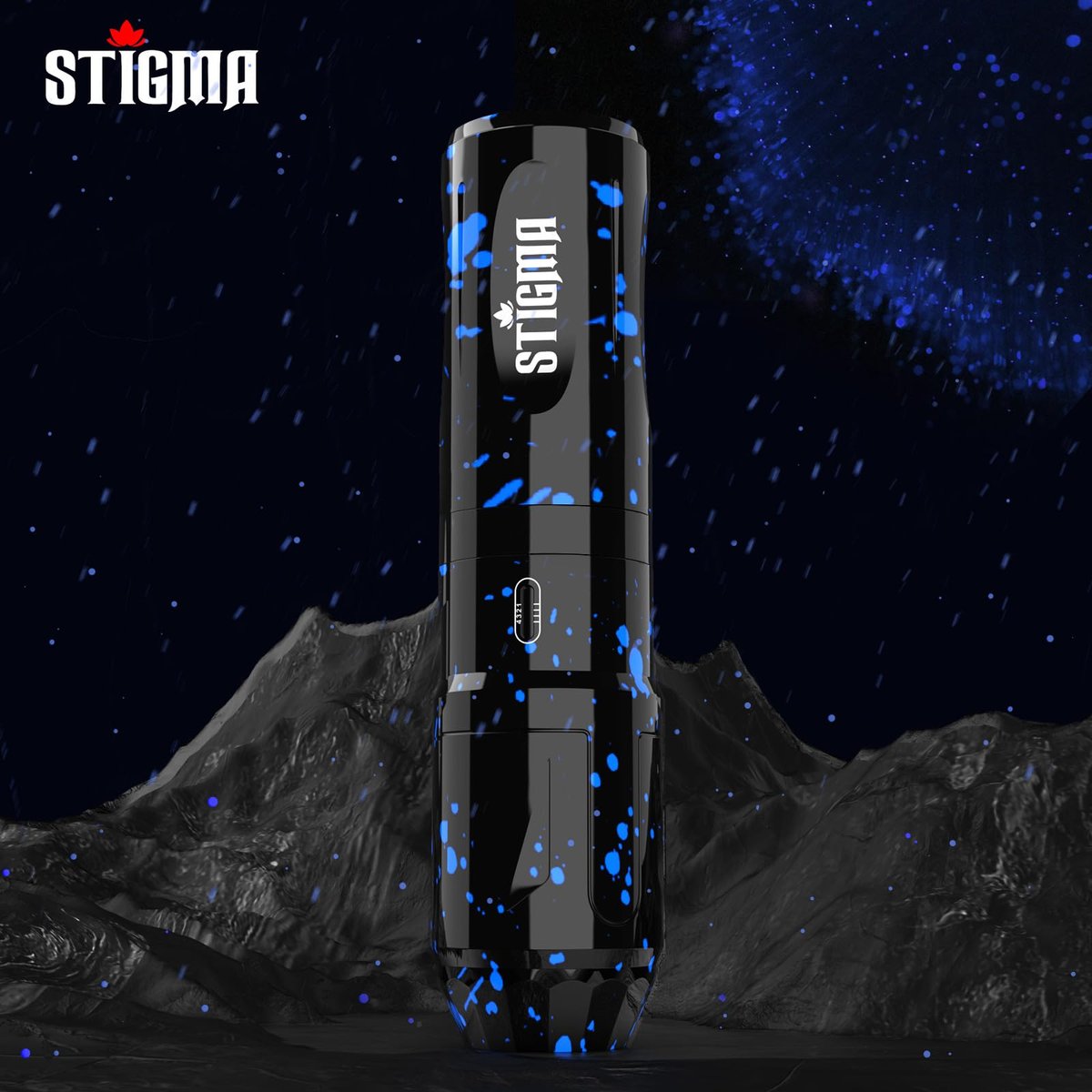 STIGMA Wireless Tattoo Gun Kit - Complete Tattoo Kit with Rotary Pen, 2 Batteries, 20 Cartridge Needles, 11 Inks - Professional Tattoo Machine Set for Beginners and Artists ST-TK9003-3 Avelisse