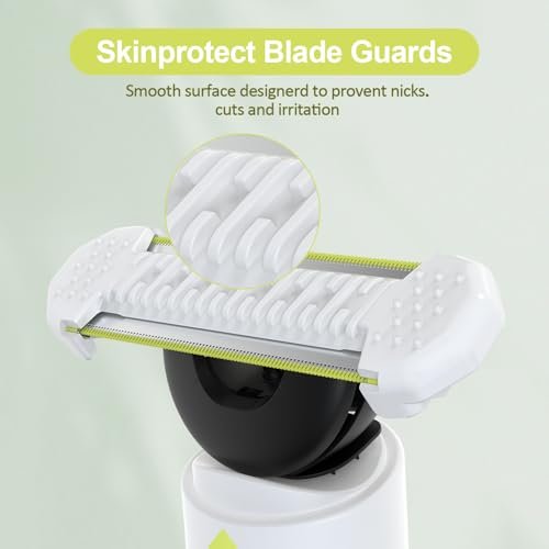 Skin Protect Replacement Guards for Philips Norelco OneBlade, 3 Pack Unisex Intimate Pubic & Personal Body Groomer & Trimmer Guards with Extra Skin Protection (BLADE NOT INCLUDED) - görsel 6