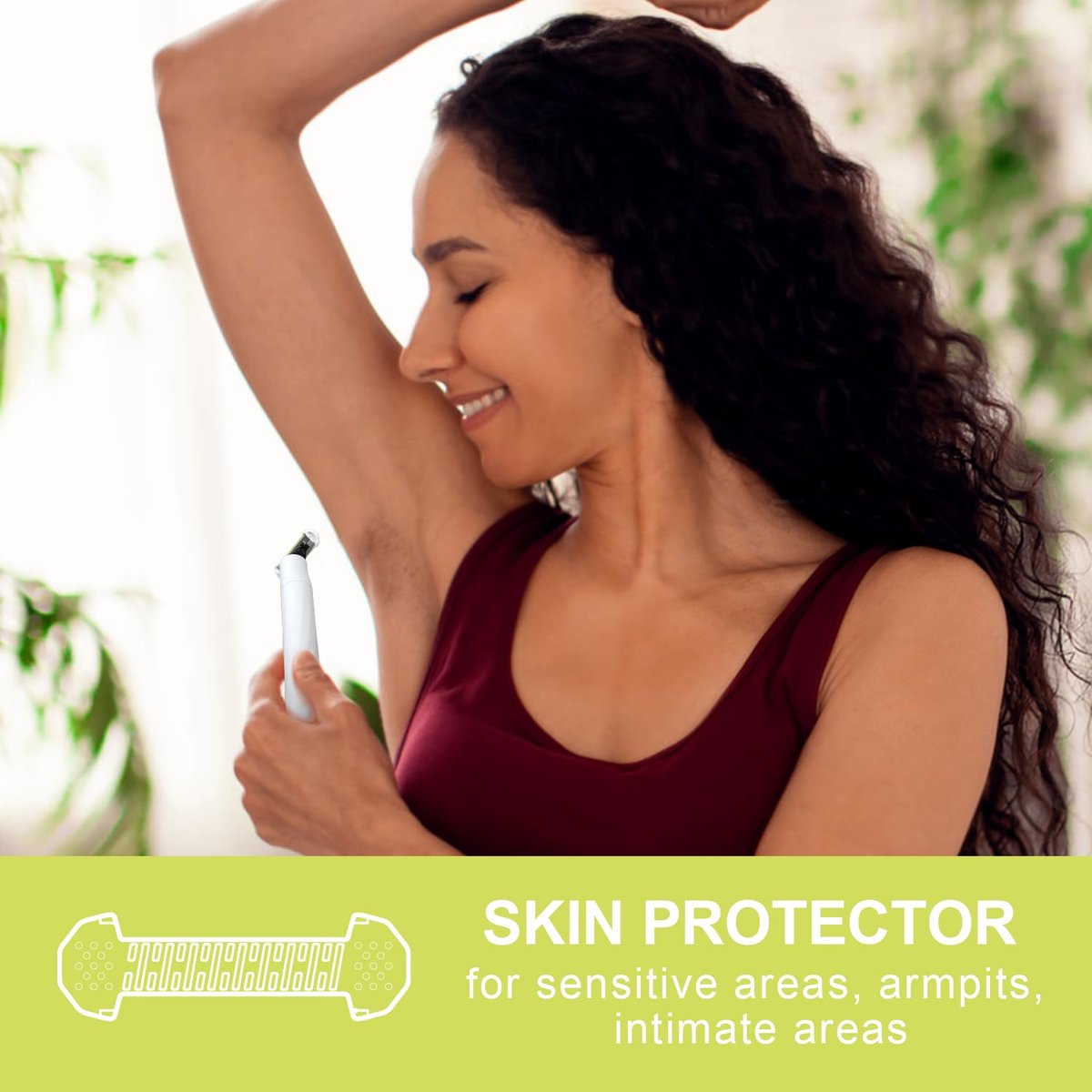 Skin Protect Replacement Guards for Philips Norelco OneBlade, 3 Pack Unisex Intimate Pubic & Personal Body Groomer & Trimmer Guards with Extra Skin Protection (BLADE NOT INCLUDED) - görsel 9