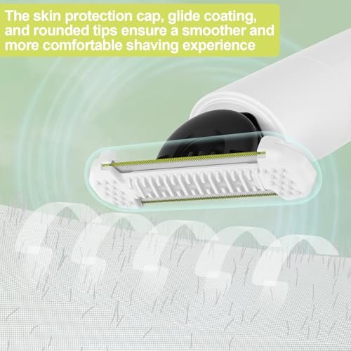 Skin Protect Replacement Guards for Philips Norelco OneBlade, 3 Pack Unisex Intimate Pubic & Personal Body Groomer & Trimmer Guards with Extra Skin Protection (BLADE NOT INCLUDED) - görsel 14