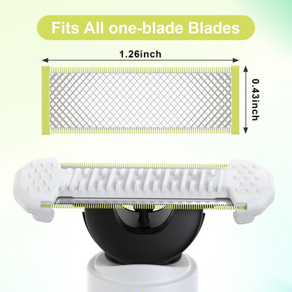 Skin Protect Replacement Guards for Philips Norelco OneBlade, 3 Pack Unisex Intimate Pubic & Personal Body Groomer & Trimmer Guards with Extra Skin Protection (BLADE NOT INCLUDED)