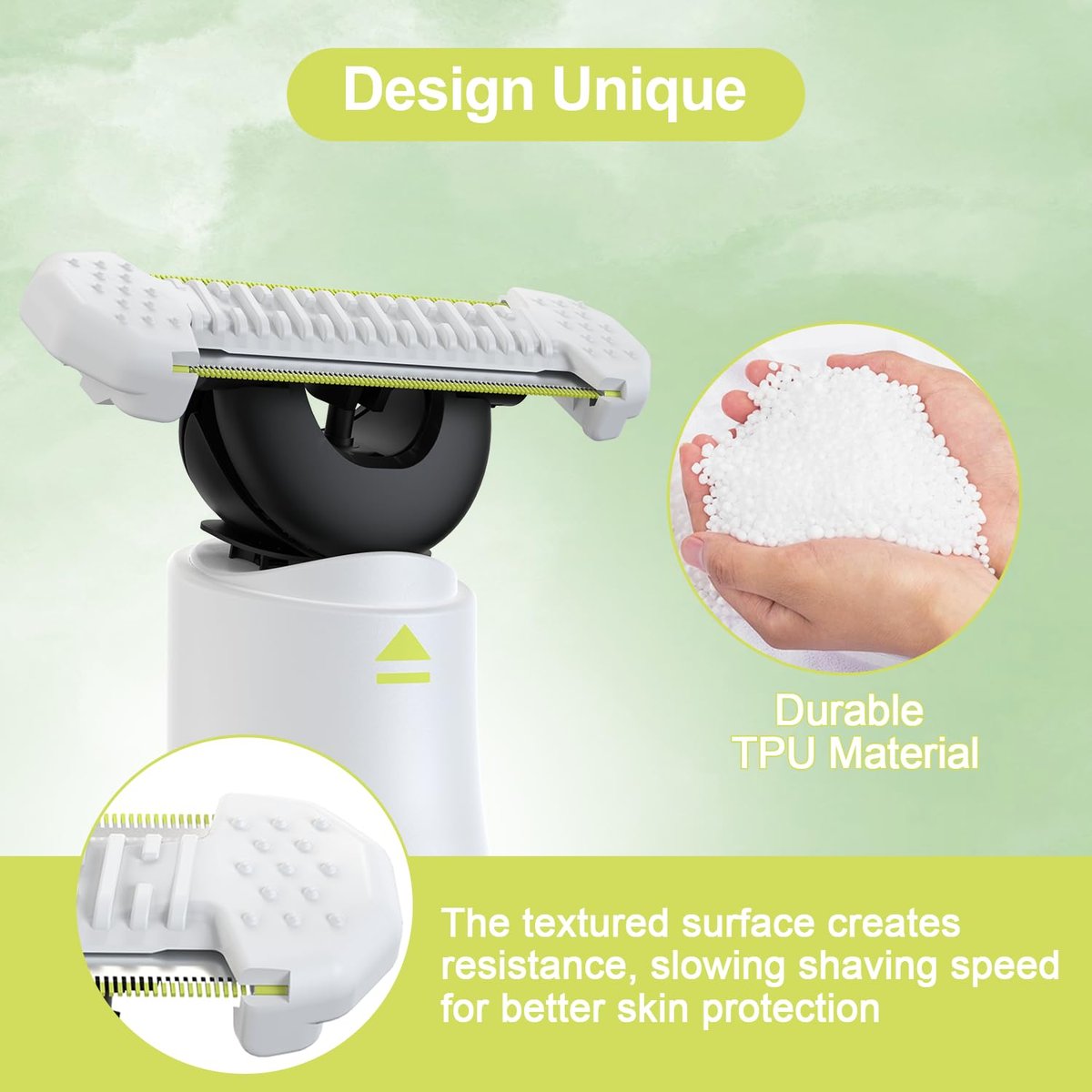 Skin Protect Replacement Guards for Philips Norelco OneBlade, 3 Pack Unisex Intimate Pubic & Personal Body Groomer & Trimmer Guards with Extra Skin Protection (BLADE NOT INCLUDED) - görsel 11