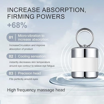 Ycz Electric Massage Eye Cream – 2-In-1 Firming Eye Moisturizer for Dark Circles & Fine Lines, Deep Hydration, Lightweight Daily Use, 1.76 Fl Oz Avelisse