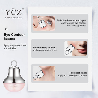 Ycz Electric Massage Eye Cream – 2-In-1 Firming Eye Moisturizer for Dark Circles & Fine Lines, Deep Hydration, Lightweight Daily Use, 1.76 Fl Oz Avelisse