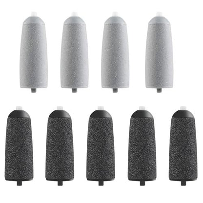 9-Pack Pedicure Replacement Heads for Electric Foot Callus Remover – Extra Coarse & Regular Coarse Roller Refills Compatible with ZABOUL/haootadiy