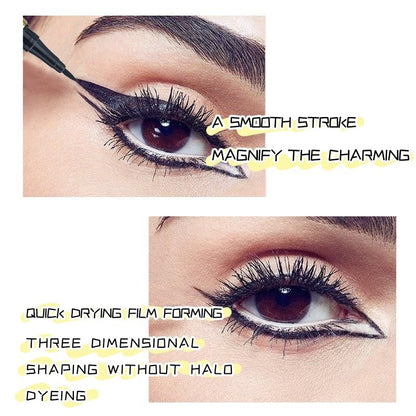 YANQINA Waterproof Liquid Eyeliner - Smudge-Proof, Long-Lasting Black Eyeliner Pencil for Women, Smooth & Quick-Drying Avelisse