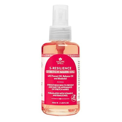 Nature Spell Stretch Mark Oil for Women - Vegan Body Oil for Stretch Marks, Scars & Uneven Skin Tone, 3.38 Fl Oz Avelisse