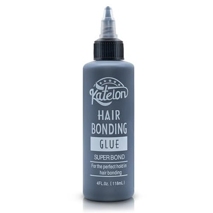 House West Hair Glue for Quick Weave 4oz – Professional Strong Hold & Waterproof Bonding Adhesive for Wigs and Hair Extensions (Black, 118ml)