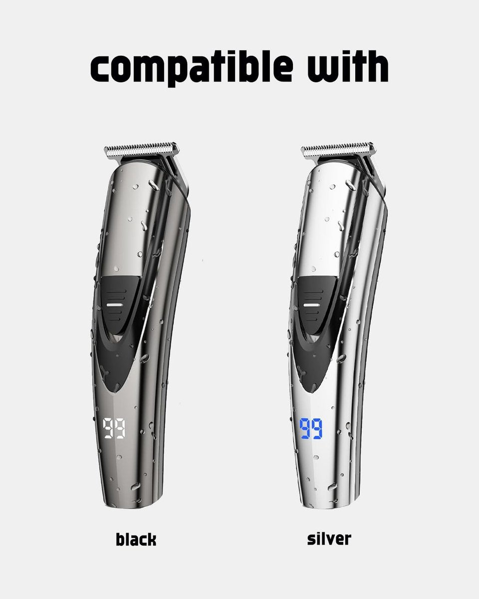 uijino SHPAVVER Beard Trimmer Charger Replacement for GK-1800 Grooming Kit, 3.3ft Power Cord with Cleaning Brush - görsel 3