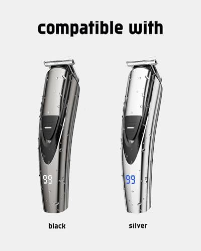 uijino SHPAVVER Beard Trimmer Charger Replacement for GK-1800 Grooming Kit, 3.3ft Power Cord with Cleaning Brush - görsel 4