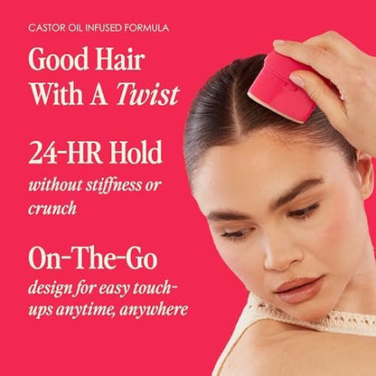 Grande Cosmetics GrandeHAIR Slick Back Taming Stick with Castor Oil - Smooth, Sleek, Frizz-Free Styles (0.77 oz) Avelisse