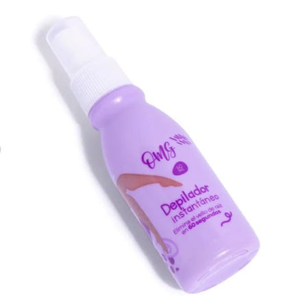 O.m.g. Depilador Hair Removal Spray – Quick & Easy Body Hair Remover for Legs, Underarms, Arms & Bikini Area – 2.2 Fl Oz (60ml) – For Women & Men Avelisse