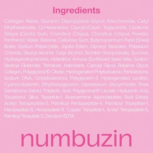 numbuzin No.2 Overnight Face Mask - Rose PDRN Overnight Collagen Mask for Korean Glass Skin - Hydrating, Firming, Pore Care - 4 Pack - görsel 14