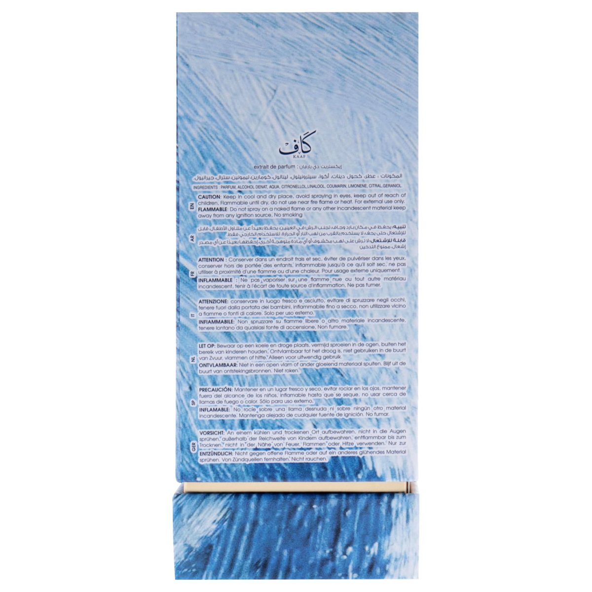 Kaaf by Ahmed Al Maghribi Extrait De Parfum - 3.38 oz Unisex Fragrance Avelisse