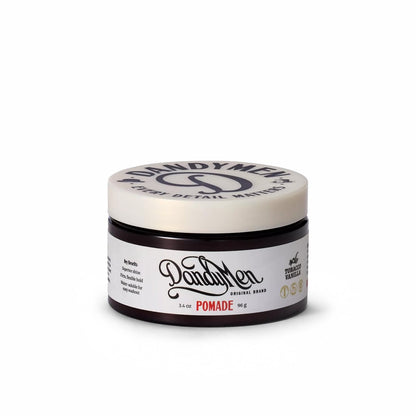 DandyMen Pomade – Strong Hold, High Shine, Hydrating Formula with Pro-Vitamin B5 – Tobacco Vanilla Scent – 4 oz Avelisse