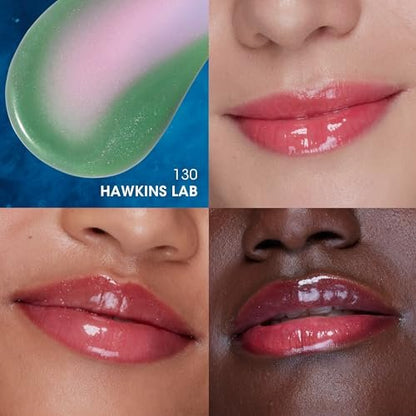 COVERGIRL x Stranger Things The Bite PH Transforming Lip Gloss - 130 Hawkins Lab (Green to PH Pink)