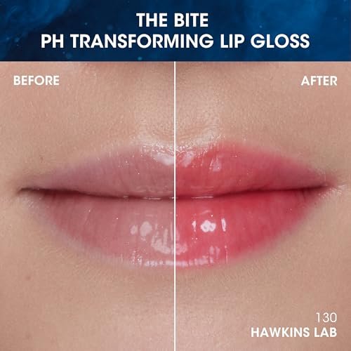 COVERGIRL x Stranger Things The Bite PH Transforming Lip Gloss - 130 Hawkins Lab (Green to PH Pink) - görsel 8