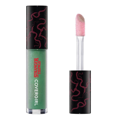 COVERGIRL x Stranger Things The Bite PH Transforming Lip Gloss - 130 Hawkins Lab (Green to PH Pink)