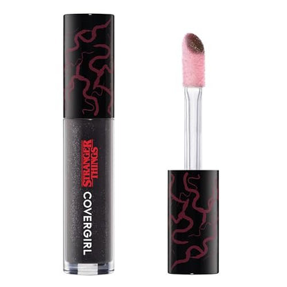 COVERGIRL x STRANGER THINGS The Bite PH Transforming Lip Gloss - 120 Mouthbreather (Black to PH Pink) Avelisse