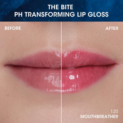 COVERGIRL x STRANGER THINGS The Bite PH Transforming Lip Gloss - 120 Mouthbreather (Black to PH Pink) Avelisse