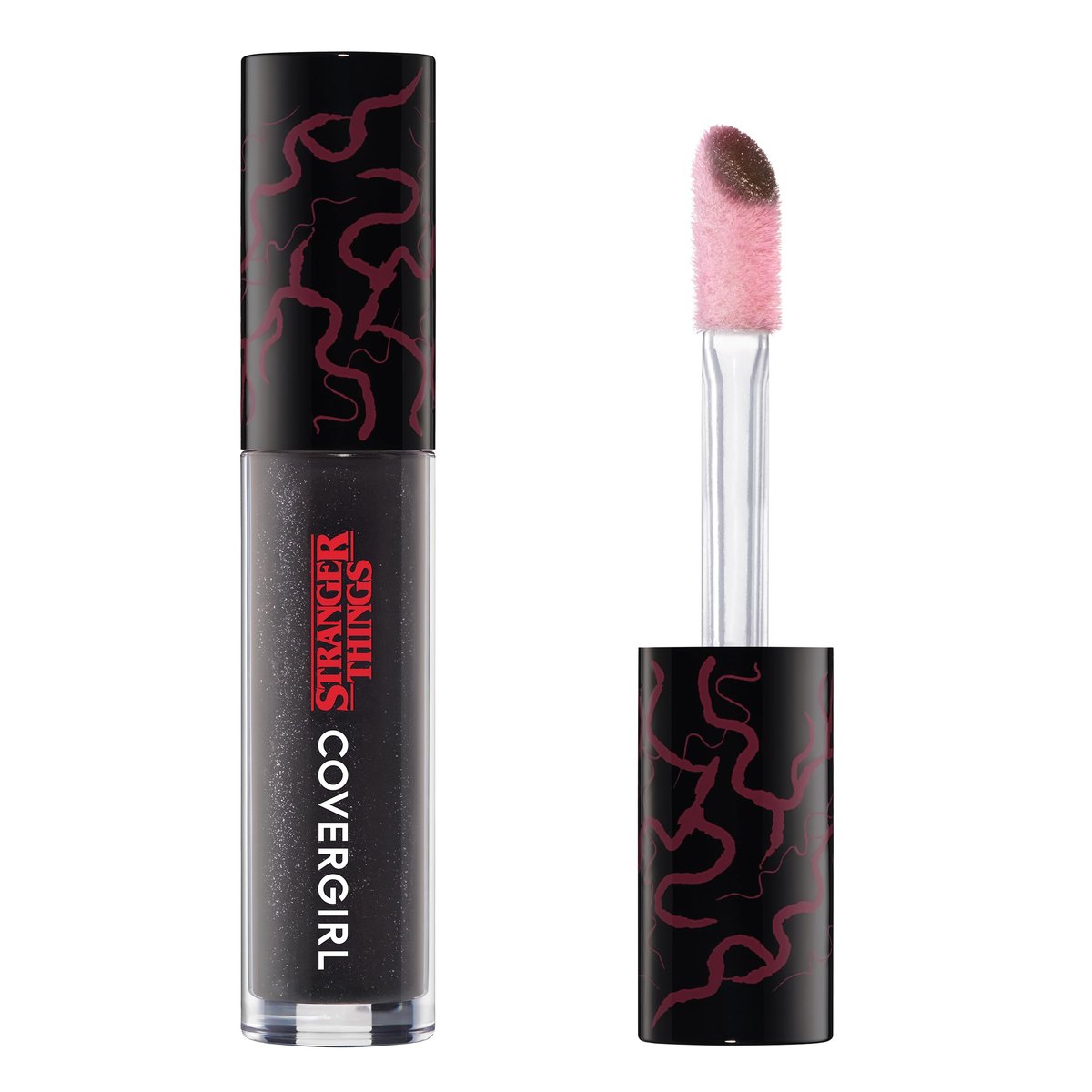 COVERGIRL x STRANGER THINGS The Bite PH Transforming Lip Gloss - 120 Mouthbreather (Black to PH Pink) Avelisse