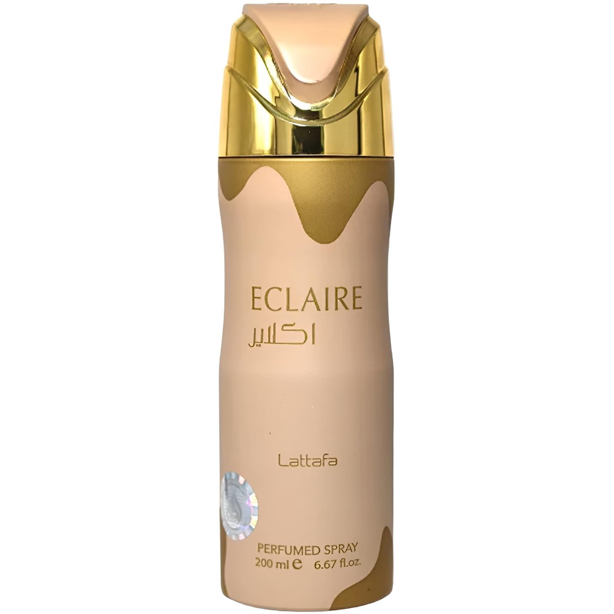Lattafa Eclaire Gourmand Sweet Floral Musky Perfumed Deodorant Spray for Women, 6.67 oz / 200 ml - görsel 2