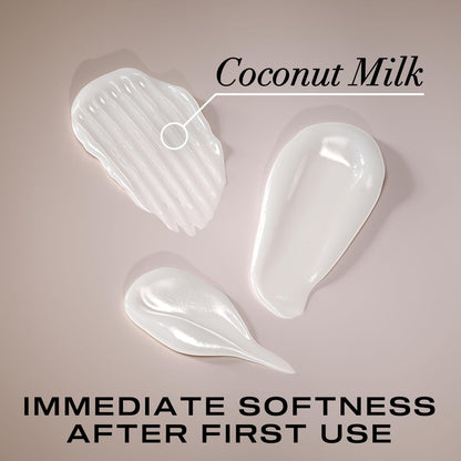 OGX Nourishing + Coconut Milk Shampoo & Conditioner & Extra Strength Damage Remedy + Coconut Miracle Oil Penetrating Hair Oil 3-Piece Hydration Set Avelisse