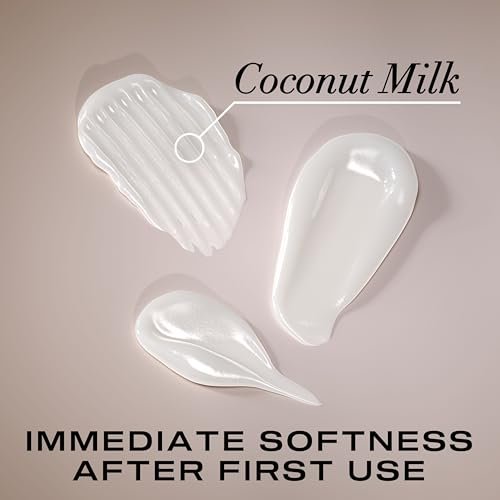 OGX Nourishing + Coconut Milk Shampoo & Conditioner & Extra Strength Damage Remedy + Coconut Miracle Oil Penetrating Hair Oil 3-Piece Hydration Set Avelisse