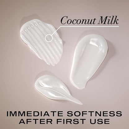 OGX Nourishing + Coconut Milk Shampoo & Conditioner & Extra Strength Damage Remedy + Coconut Miracle Oil Penetrating Hair Oil 3-Piece Hydration Set Avelisse