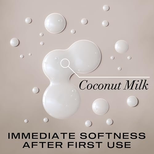 OGX Nourishing + Coconut Milk Shampoo & Conditioner & Extra Strength Damage Remedy + Coconut Miracle Oil Penetrating Hair Oil 3-Piece Hydration Set Avelisse