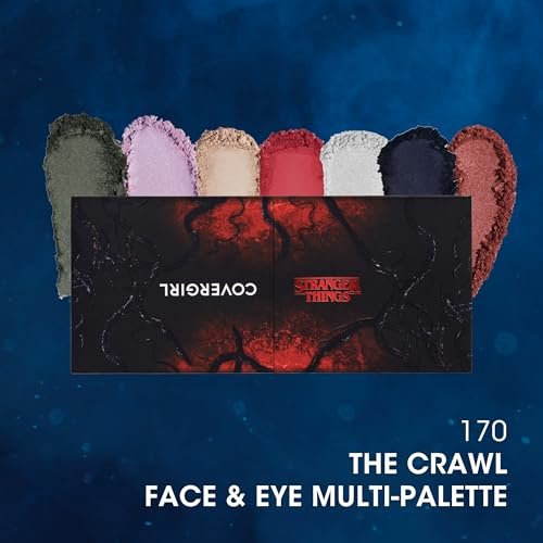 COVERGIRL x STRANGER THINGS The Crawl Face & Eye Multi-Palette – Limited Edition Makeup Palette - görsel 4