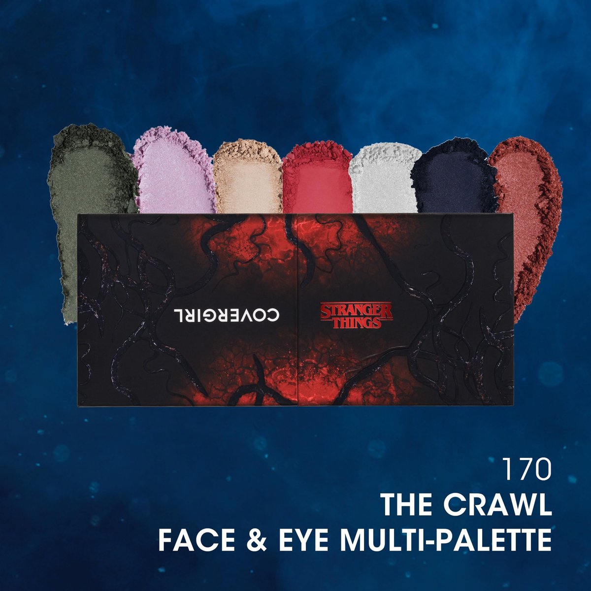 COVERGIRL x STRANGER THINGS The Crawl Face & Eye Multi-Palette – Limited Edition Makeup Palette - görsel 3