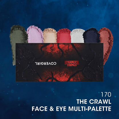 COVERGIRL x STRANGER THINGS The Crawl Face & Eye Multi-Palette – Limited Edition Makeup Palette
