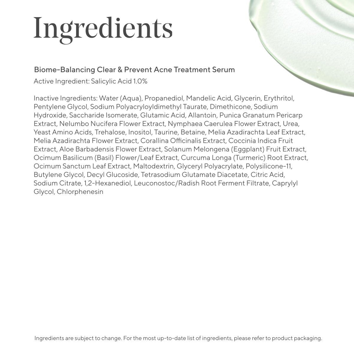 Murad Biome-Balancing Acne Treatment – Salicylic, Mandelic & Glutamic Acid Serum for Clearing Breakouts, Decongesting Pores & Balancing Skin Microbiome – 1.0 Fl Oz Avelisse