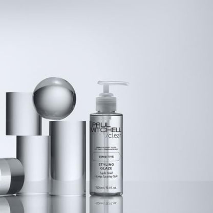 Paul Mitchell Clear Styling Glaze, Fragrance Free, For Sensitive Scalp + Skin, 5.1 fl. oz Avelisse