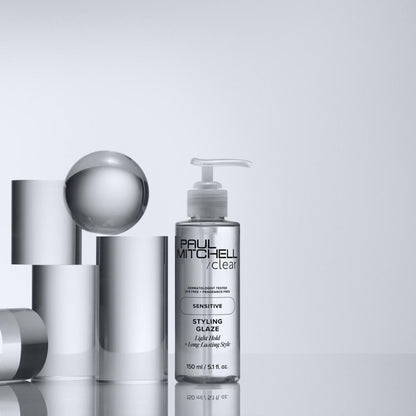 Paul Mitchell Clear Styling Glaze, Fragrance Free, For Sensitive Scalp + Skin, 5.1 fl. oz Avelisse