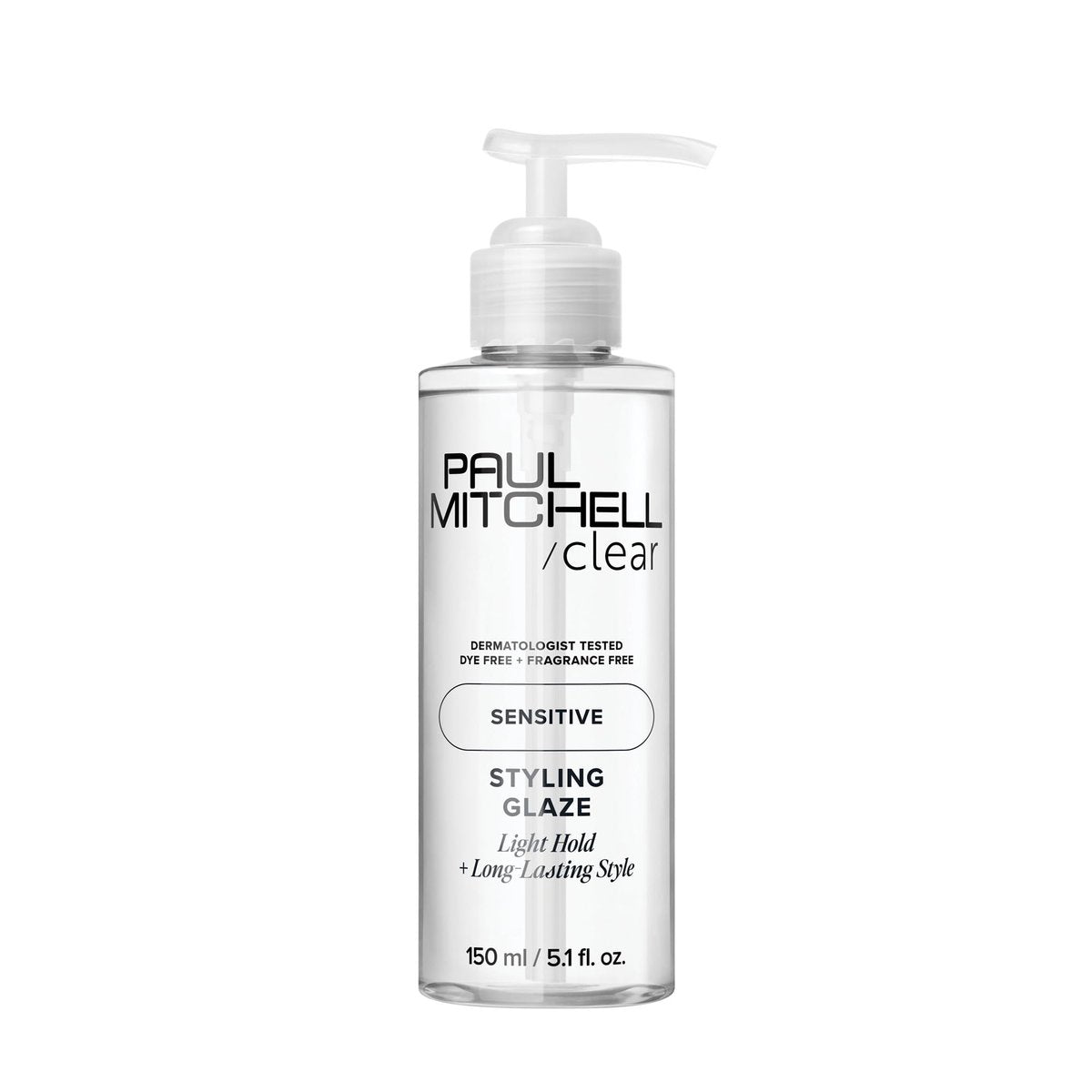 Paul Mitchell Clear Styling Glaze, Fragrance Free, For Sensitive Scalp + Skin, 5.1 fl. oz Avelisse