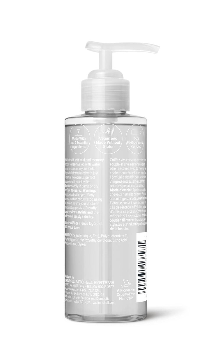 Paul Mitchell Clear Styling Glaze, Fragrance Free, For Sensitive Scalp + Skin, 5.1 fl. oz Avelisse
