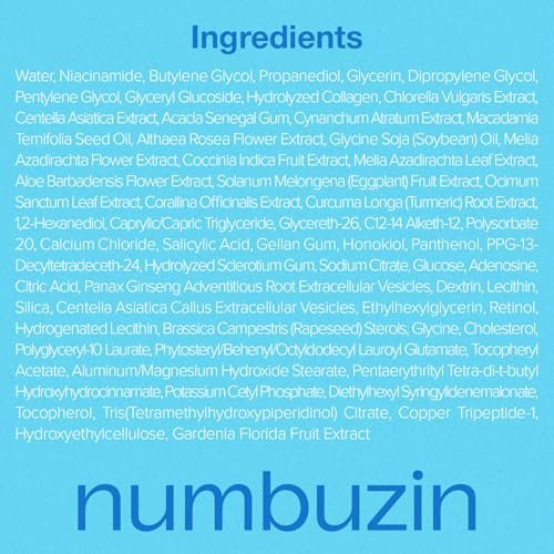 numbuzin No.3 Blue Bio-Retinol Pore Refining Serum – Retinol Beginner, Tightening, Firming, BHA, Niacinamide, Peptide – 1.01 fl oz (30ml) Avelisse