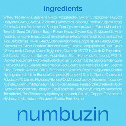 numbuzin No.3 Blue Bio-Retinol Pore Refining Serum – Retinol Beginner, Tightening, Firming, BHA, Niacinamide, Peptide – 1.01 fl oz (30ml) Avelisse