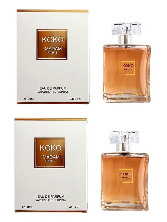EBC-Collection KOKO MADAM Perfume for Women - 2-Pack, 6.8oz/200ml Total - Elegant Eau de Parfum - görsel 1