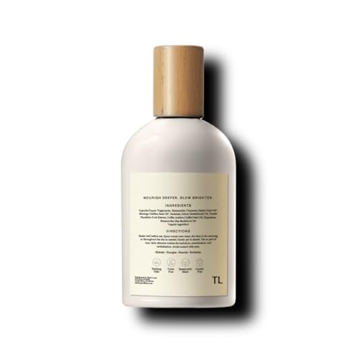 Third Layer Castor Oil Body Oil – 100% Organic, Cold-Pressed, Hexane-Free with Magnesium & Frankincense for Skin Hydration & Evening Self-Care, Night Oil (14 fl oz) Avelisse