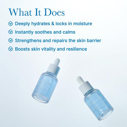 Arencia Deep Hydration Serum - Cica PDRN + Hyaluronic Acid + Ceramide, Panthenol, Smooths Fine Lines for Plump Glass Skin, Korean Skincare 30ml Avelisse